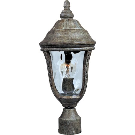 Maxim Lighting Whittier DC 1-Light 8" Wide Earth Tone Outdoor Pole/Post Mount 3100WGET